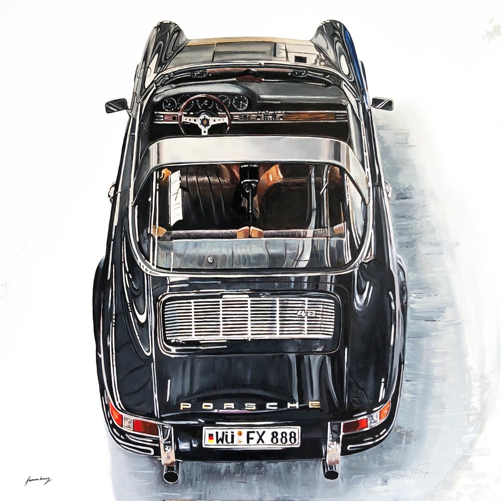 Tableau Porsche targa 911