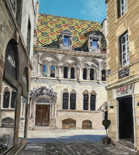 Peinture rue des Forges Dijon