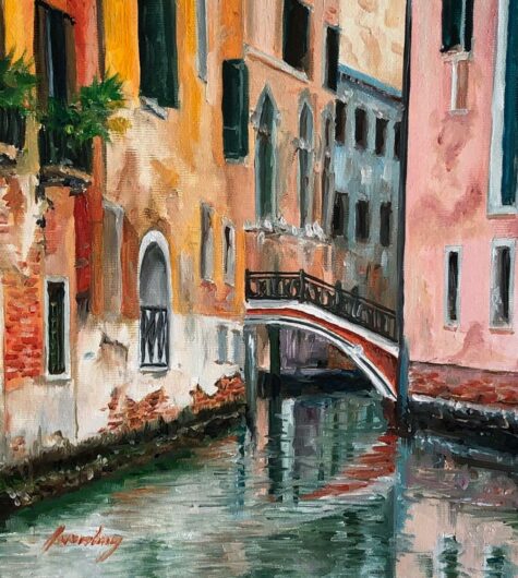 Canal et pont dans Venise